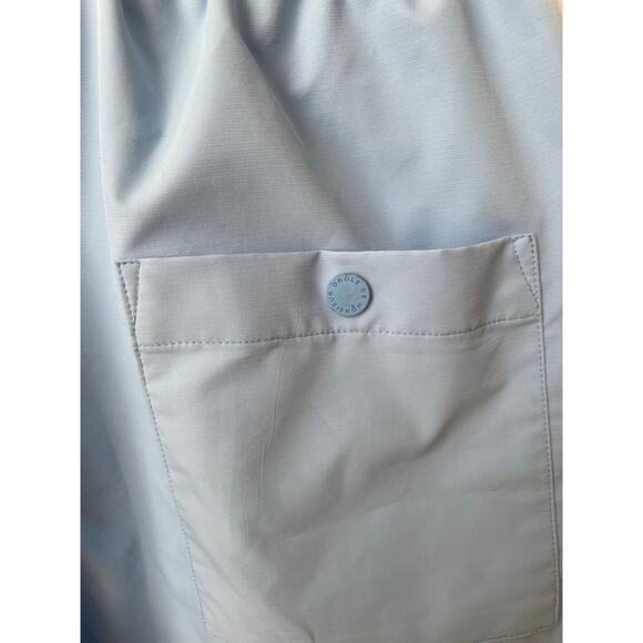 DROLE DE MONSIEUR Logo Patch Shorts in Blue - Picture 8 of 10